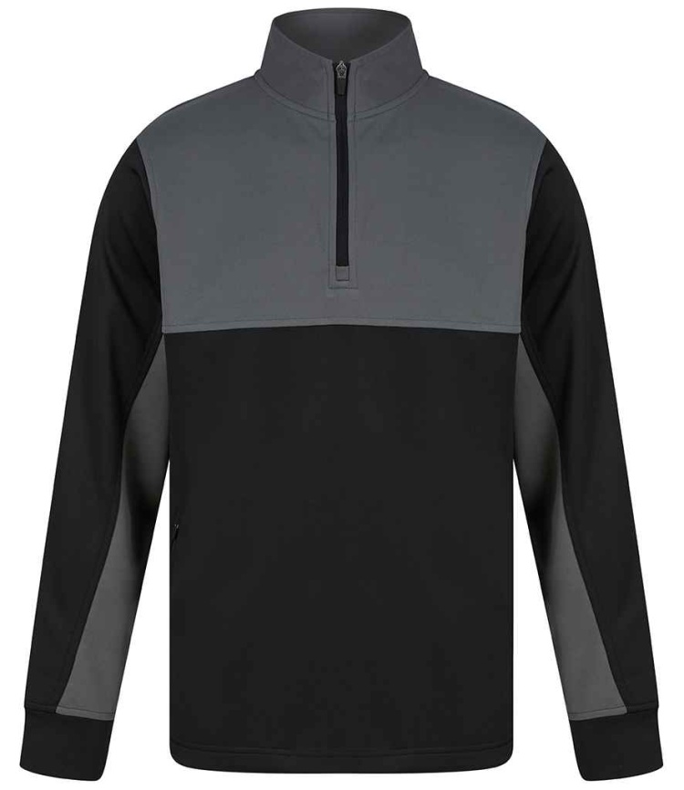 Finden + Hales LV874 Finden and Hales 1/4 Zip Tracksuit Top